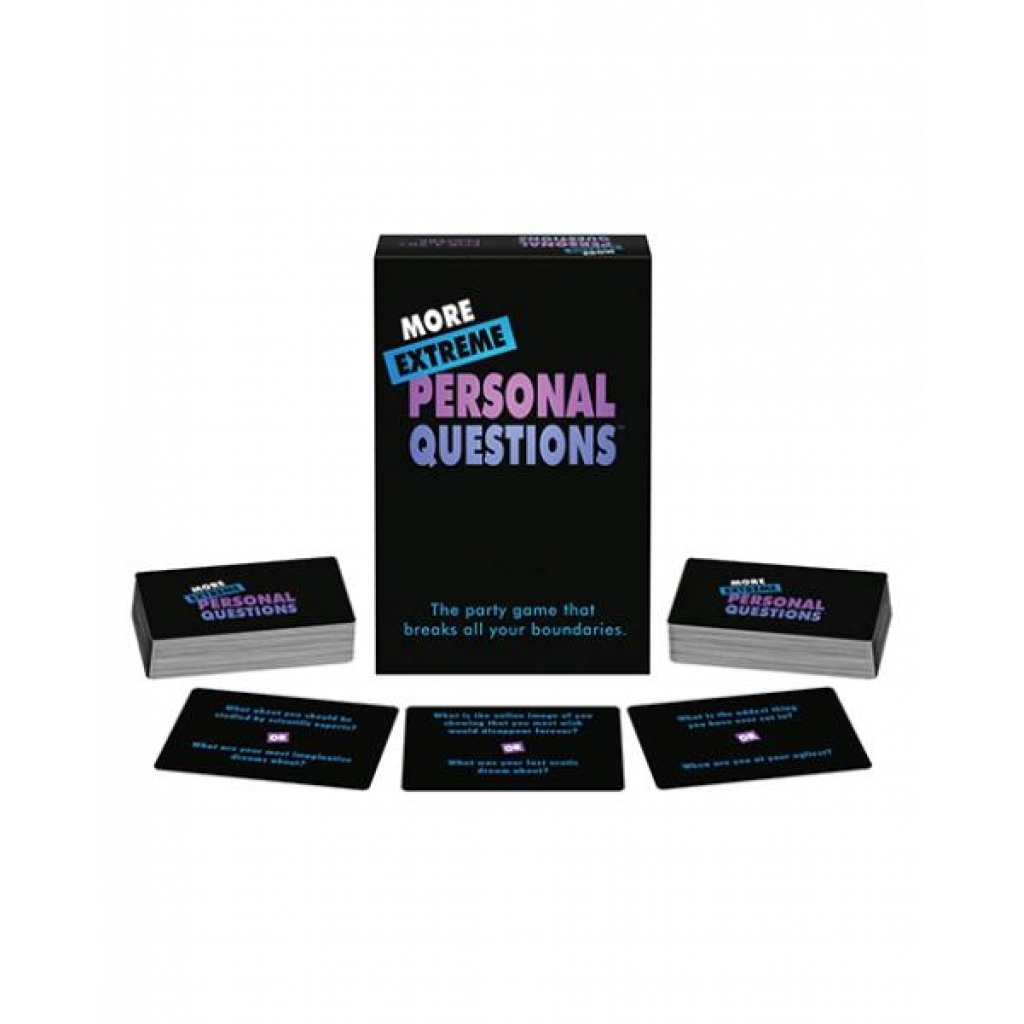 More Extreme Personal Questions Party Game