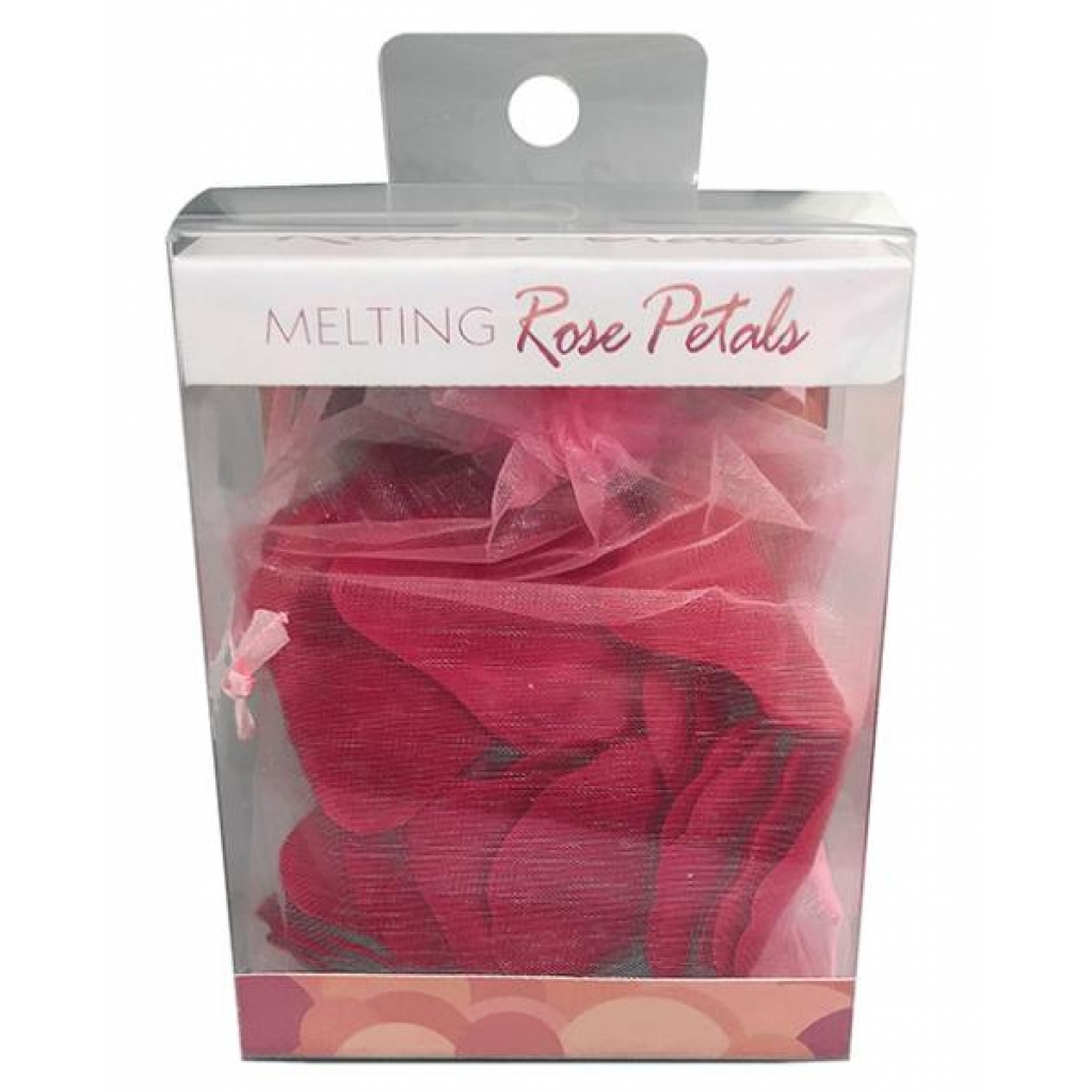 Melting Rose Petals Romantic, Relaxing Bath Red