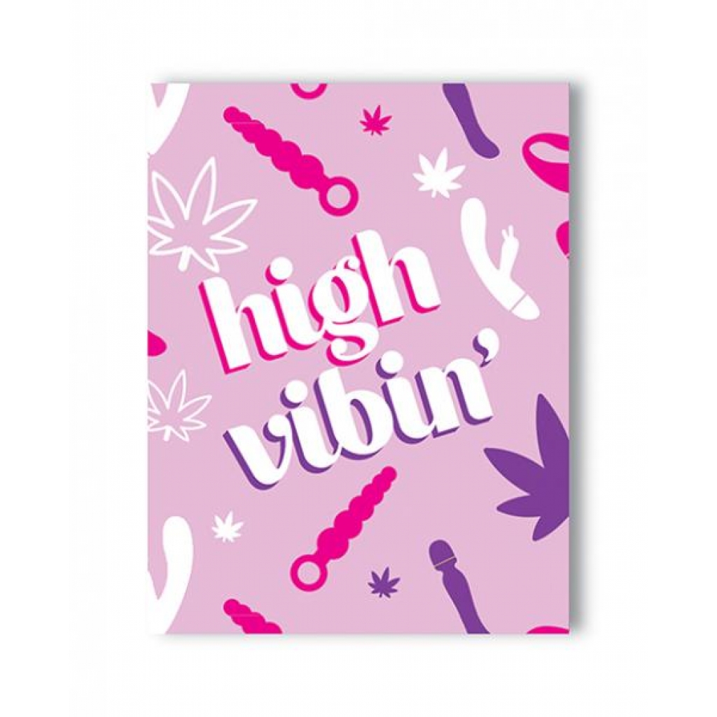 High Vibin' 420 Greeting Card