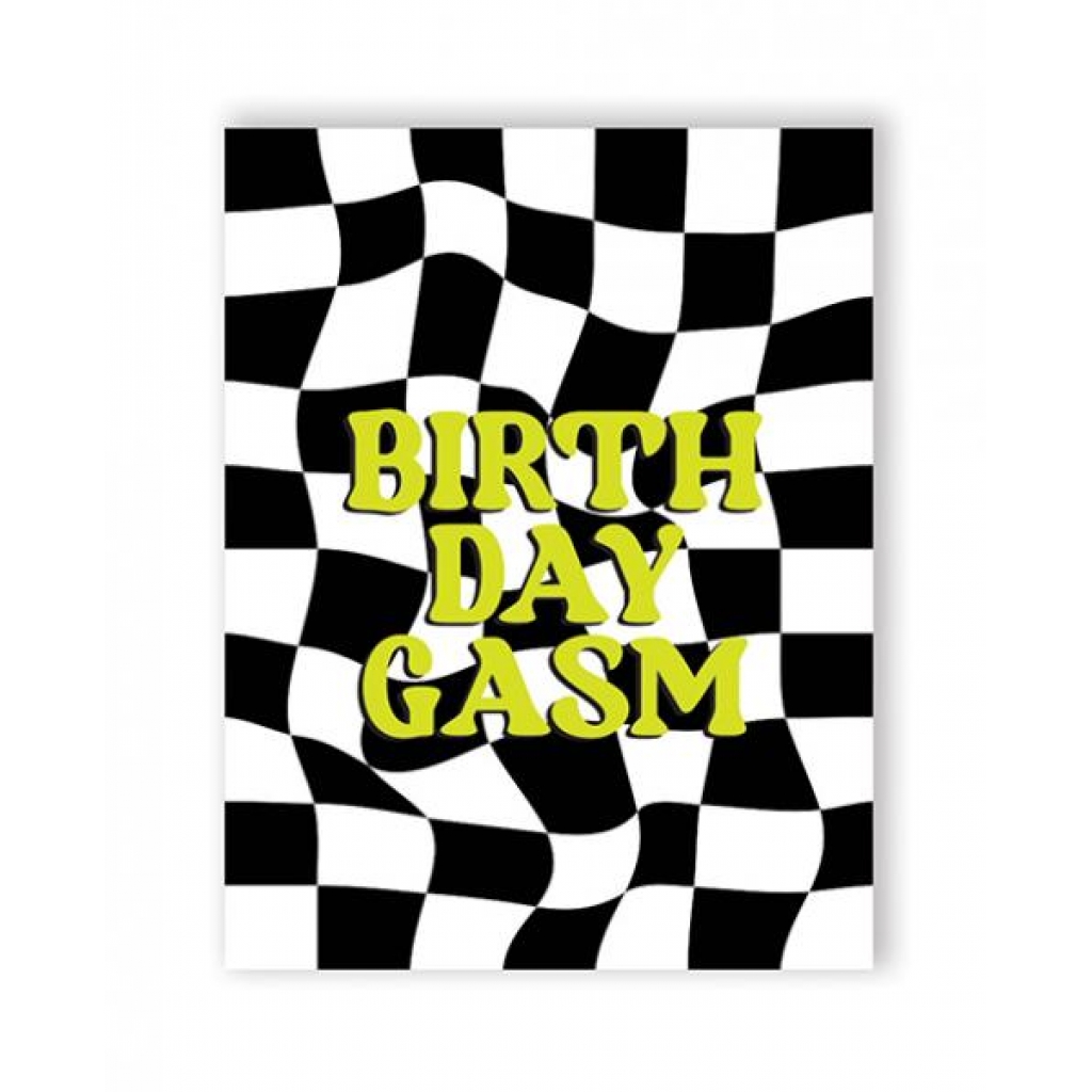 Birthday-gasm Greeting Card