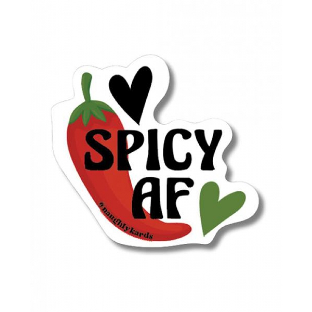 Spicy Af Sticker - Pack Of 3