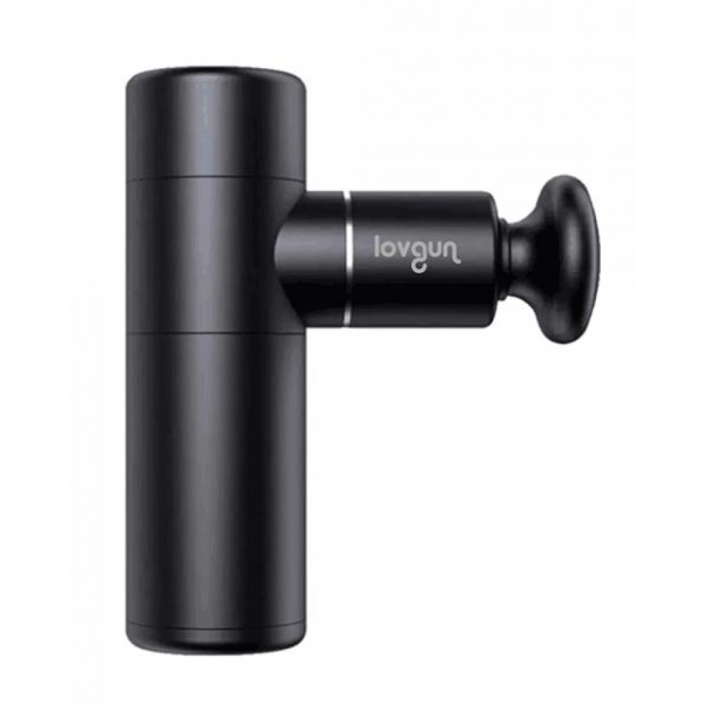 Lovgun Therapy Massager Stud with Universal Attachment - Black