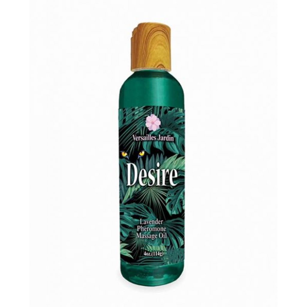 Desire Pheromone Massage Oil - 4 Oz Lavender