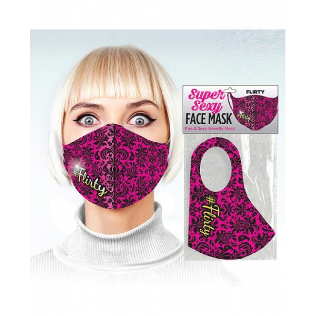 Super Sexy #flirty Script Mask