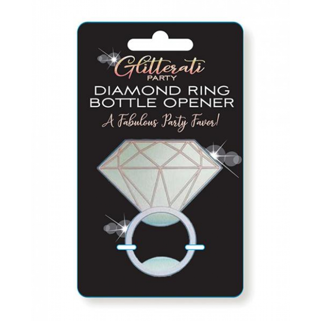 Glitterati Elegant Diamond Ring Bottle Opener