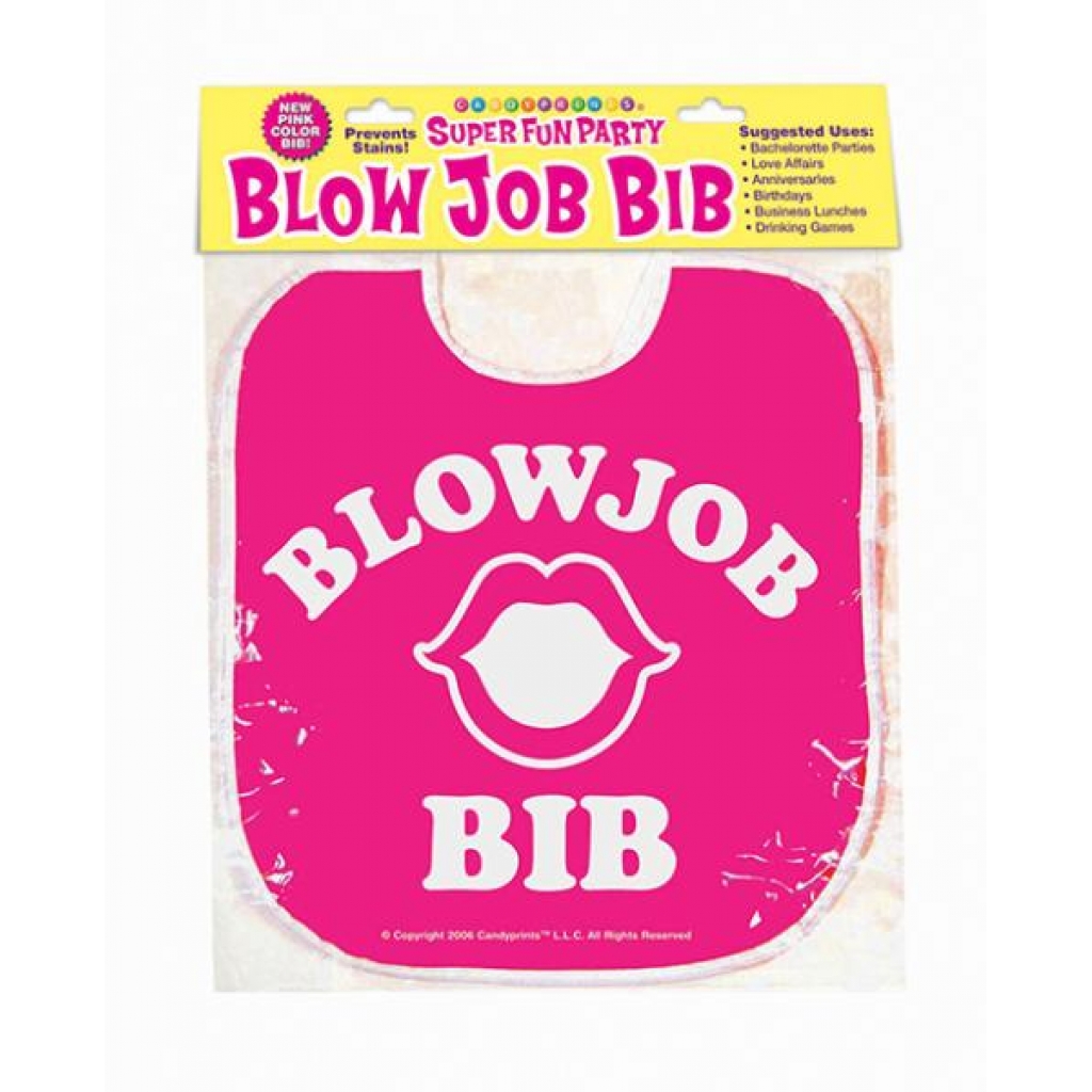 Blow Job Bib - Pink