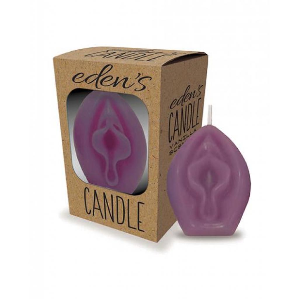 Eden's Vagina Candle - Purple - Vanilla