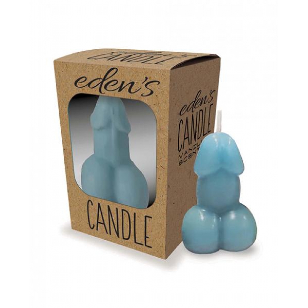 Eden's Penis Candle - Blue Vanilla