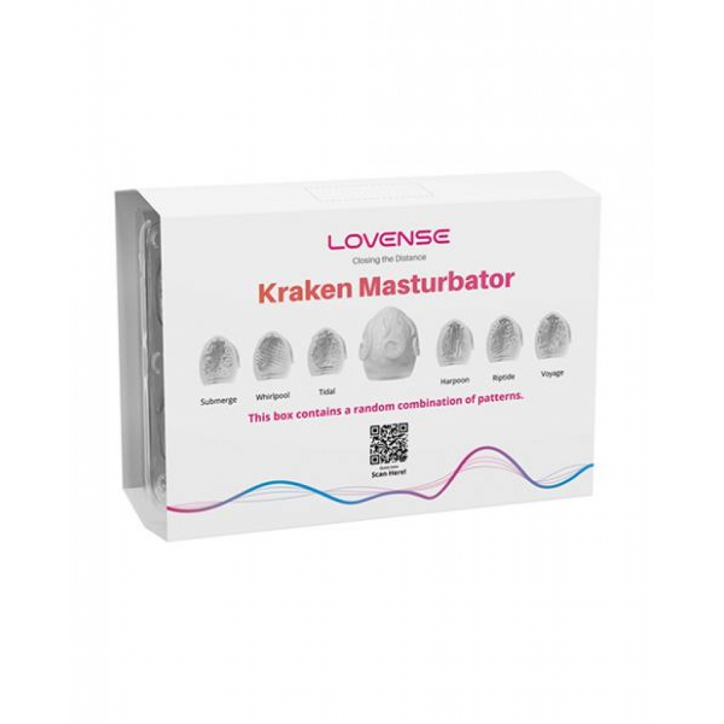 Lovense Kraken Masturbator Egg - 6-Pack - White