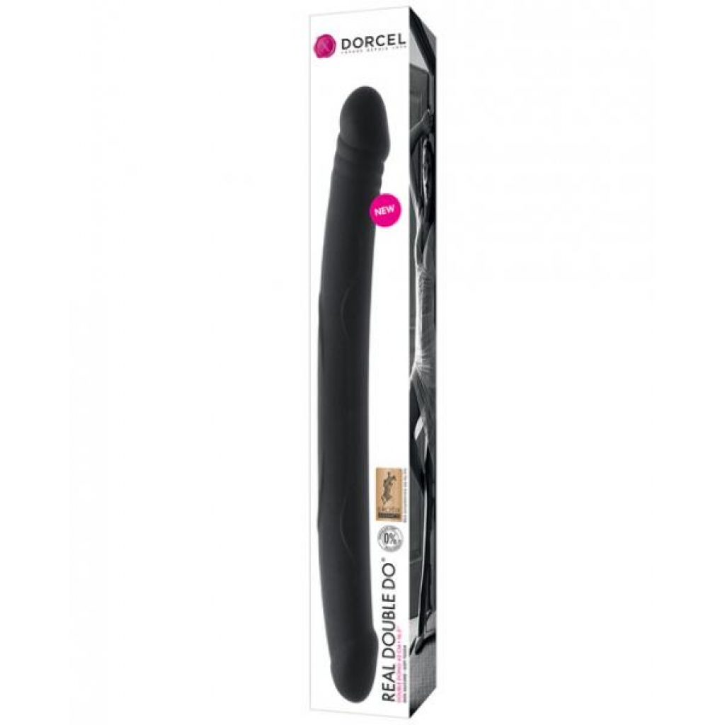 Dorcel Real Double Do 16.5 Inches Dong - Black