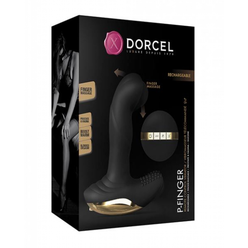 Dorcel P-finger Come Hither - Black/Gold