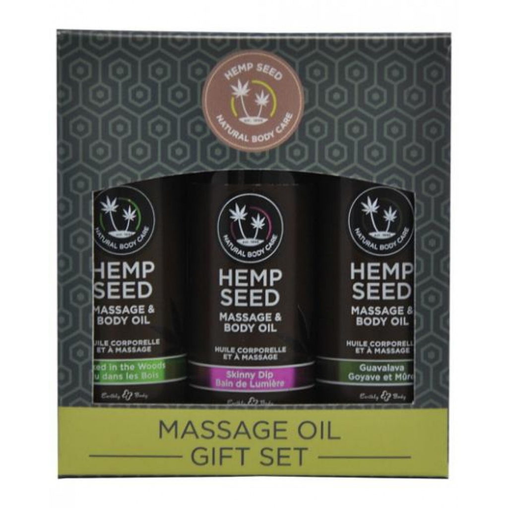 Earthly Body: Massage Oil Gift Set