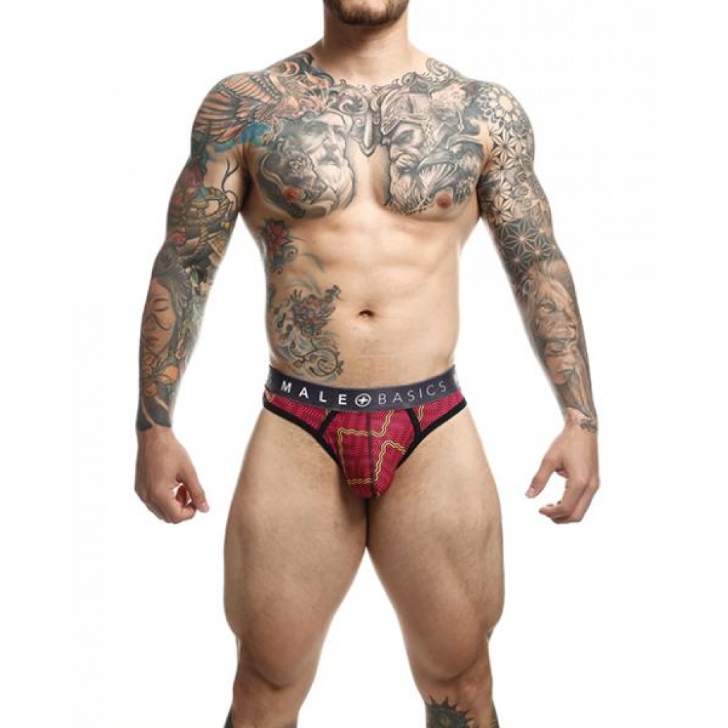 Male Basics Sexy Pouch Thong - Tweed Large