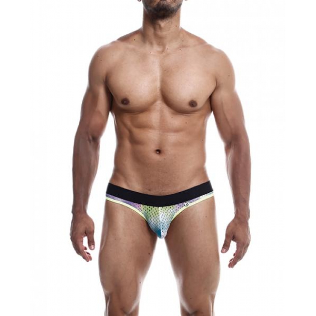 Male Basics Aero Jock - Green Dye Large