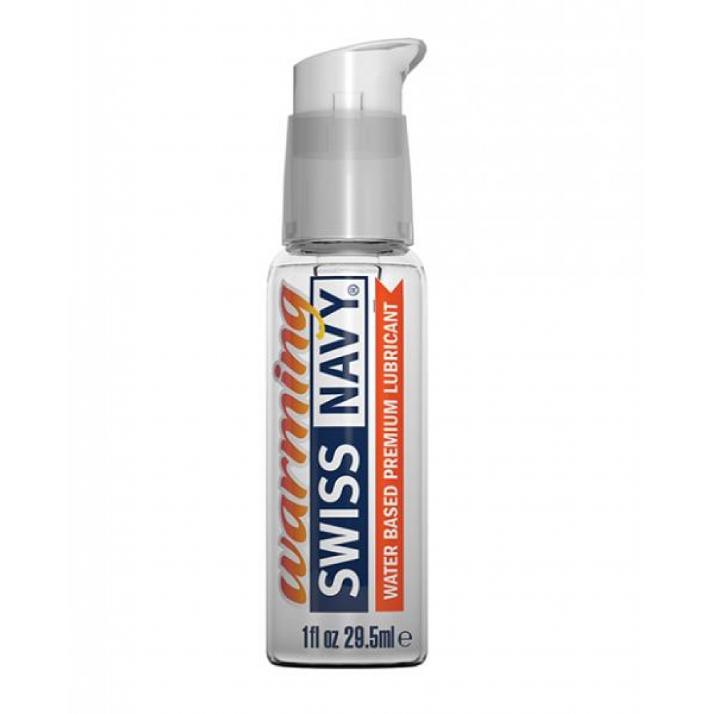 Swiss Navy Warming Water-Based Lubricant - 1 Oz.