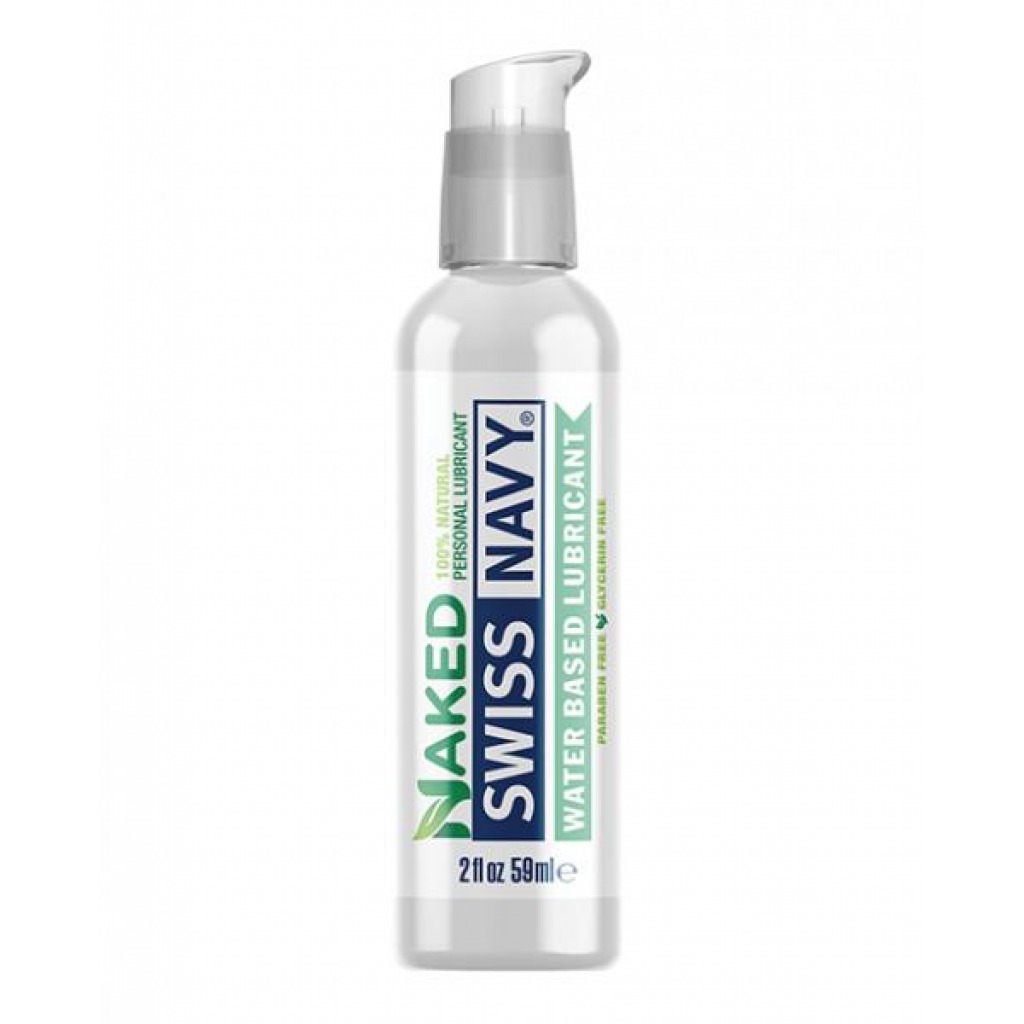 Swiss Navy Naked All Natural Lubricant - 2 Oz