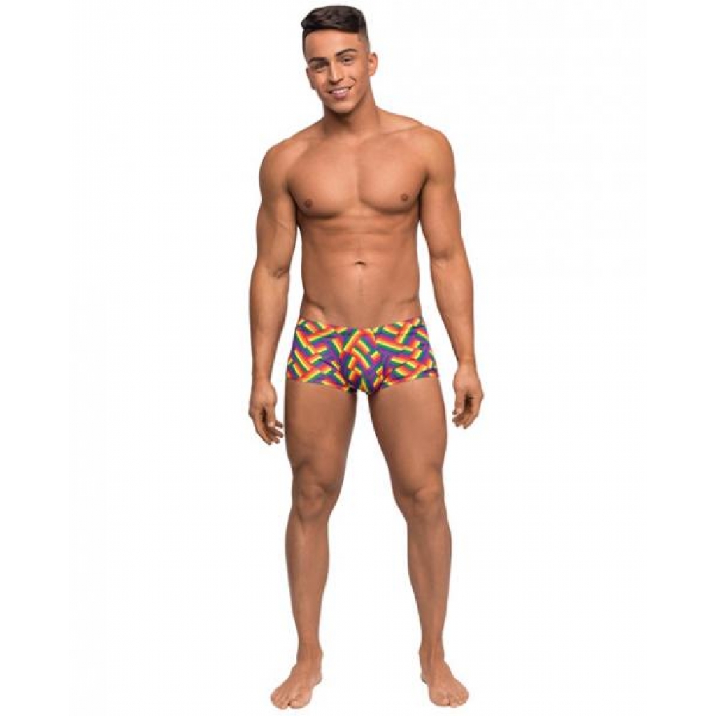 Pride Fest Contoured Pouch Mini Shorts