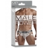 Peep Show Jock Strap Ring - White S/M