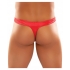 Satin Bong Thong - Red, S/M