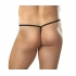 Male Power Posing Thong - Black