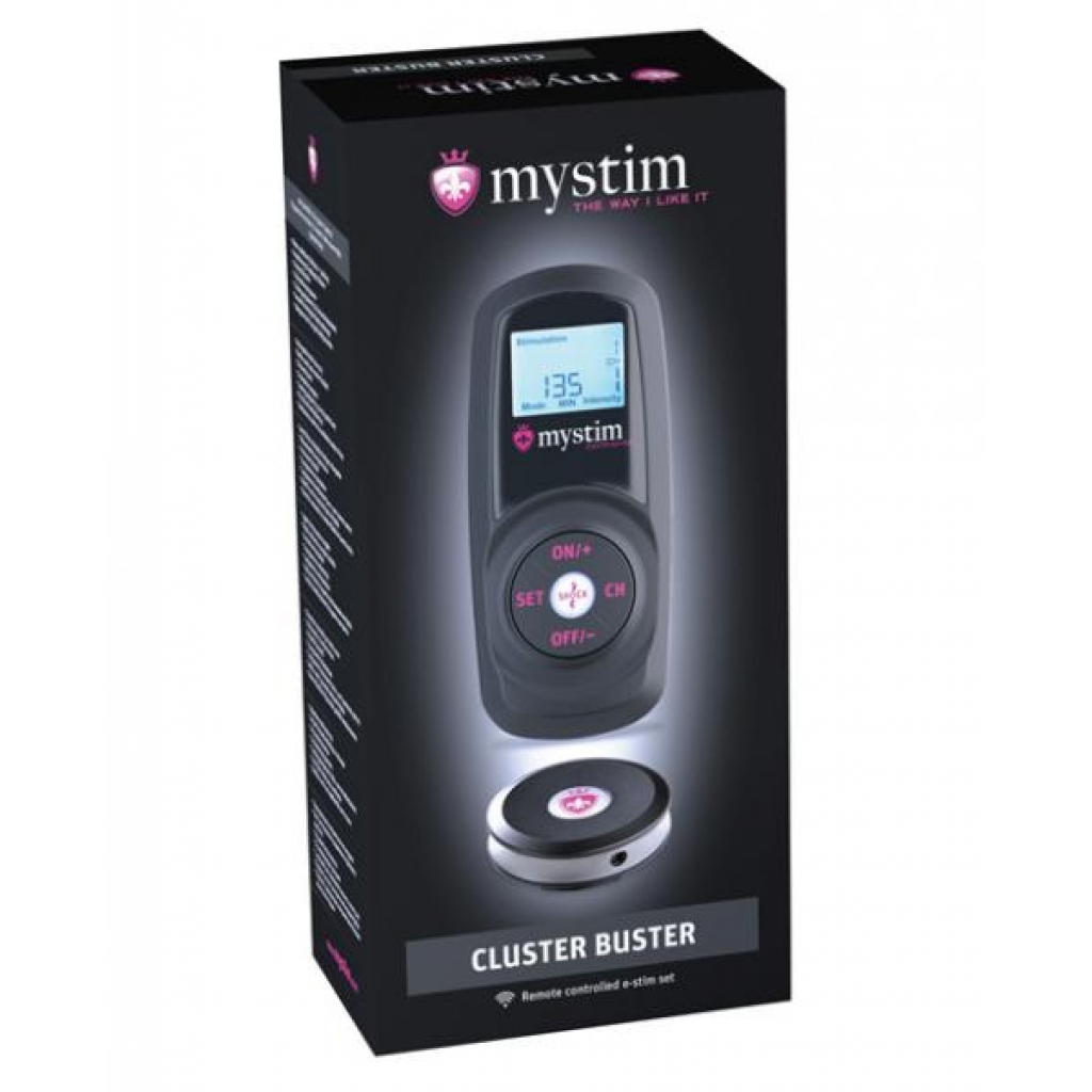 Mystim Cluster Buster Wireless E-Stim Starter Kit