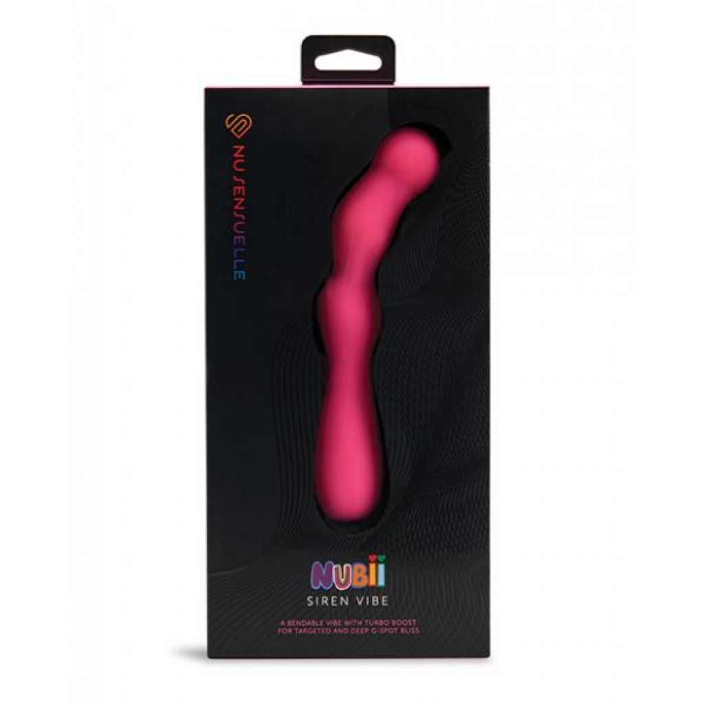 Nu Sensuelle Siren Nubii G-spot Vibrator - Pink