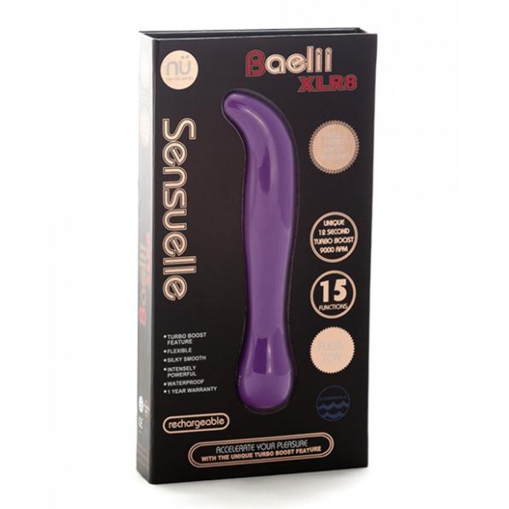 Sensuelle Baelii Flexible G Spot Vibe - Ultra Violet