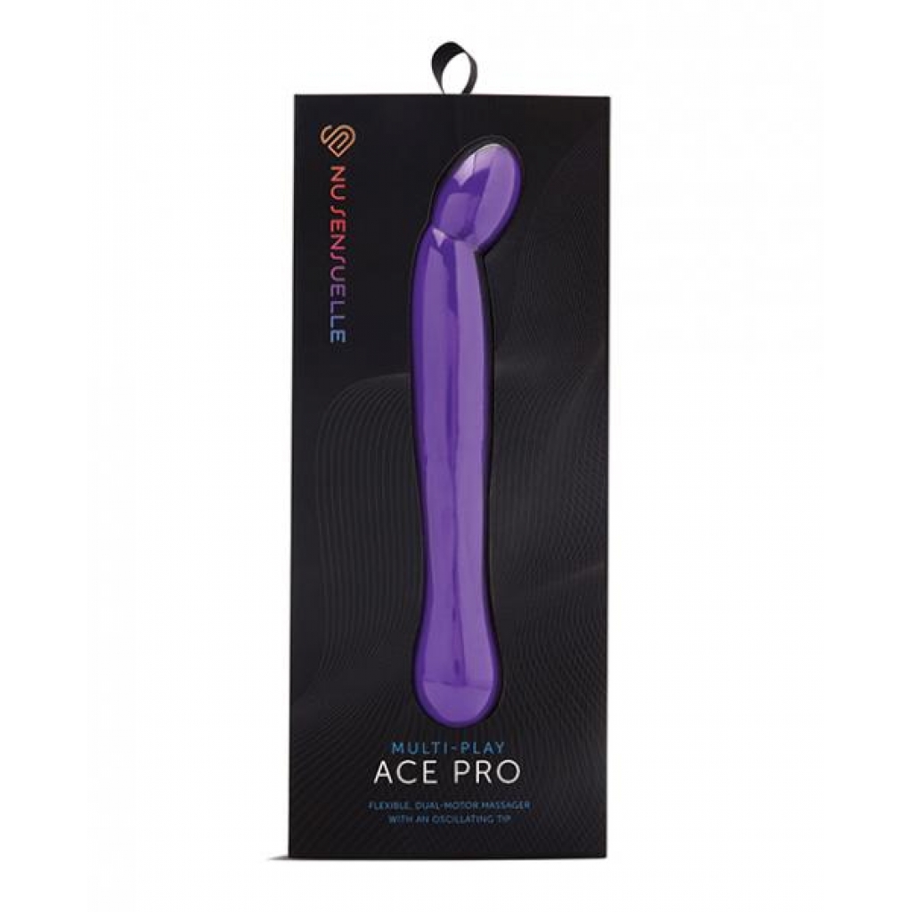 Nu Sensuelle Ace Pro Prostate & G-Spot Vibe - Purple