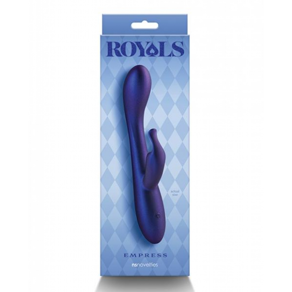 Royals Empress - Metallic Blue Vibrator