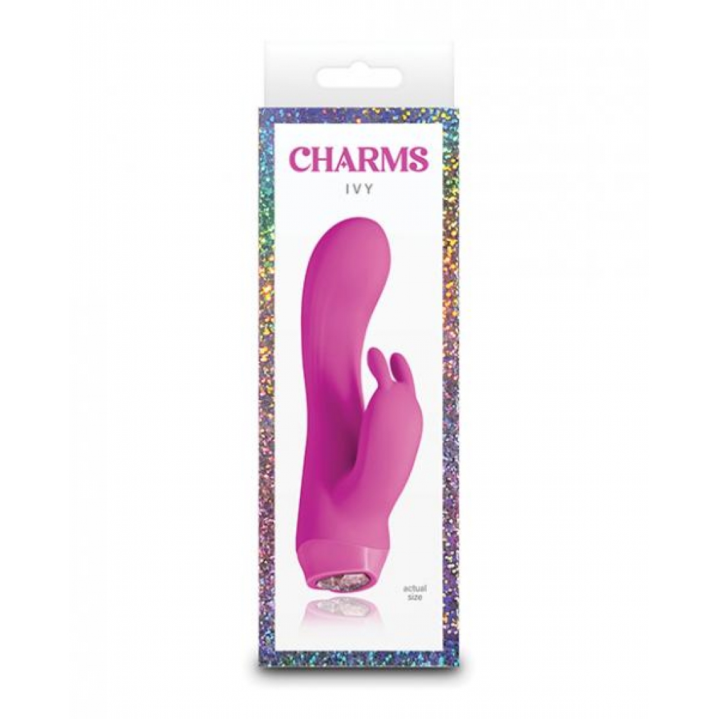 Charms Ivy Vibrator - Magenta Pink