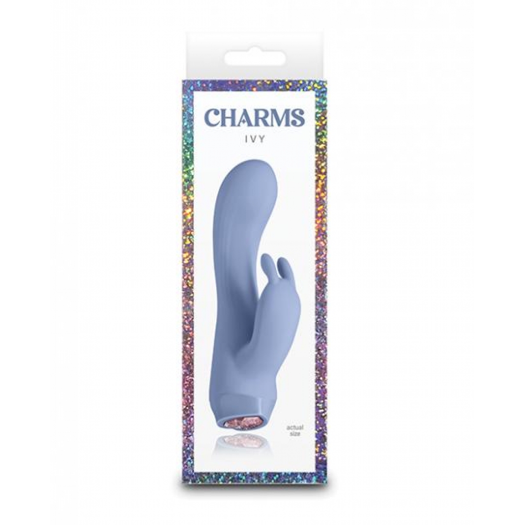 Charm Ivy - Blue: Premium Compact Vibrator