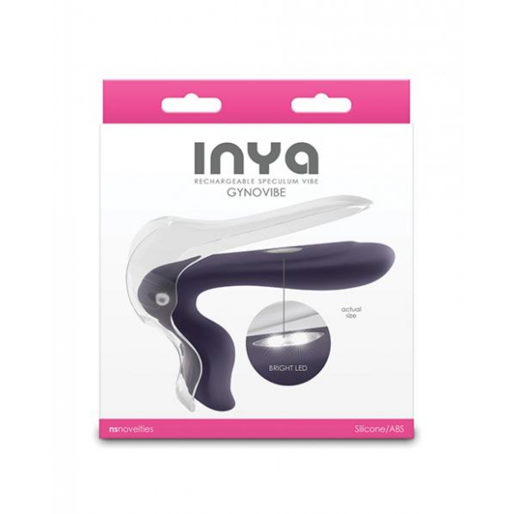 Inya Gynovibe LED Speculum Vibrator - Gray Purple