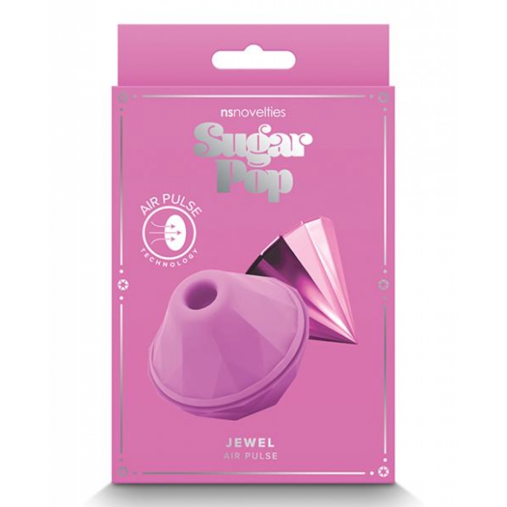 Sugar Pop Jewel Air Pulse Vibrator in Pink