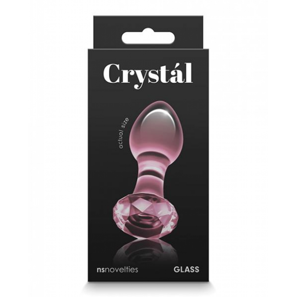 Crystal Gem Butt Plug - Pink