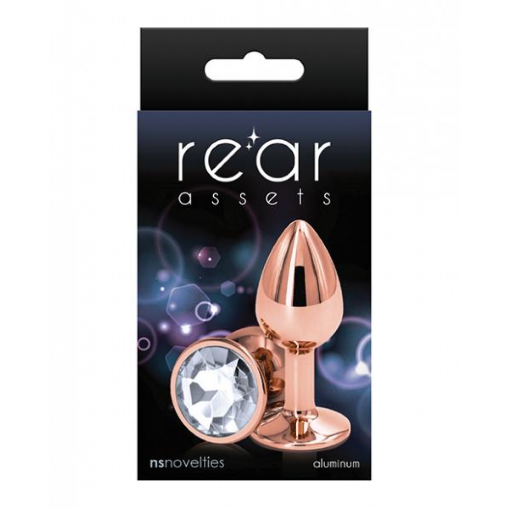 Rear Assets - Rose Gold Small - Clear