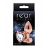 Rear Assets Rose Gold Heart - Small - Clear