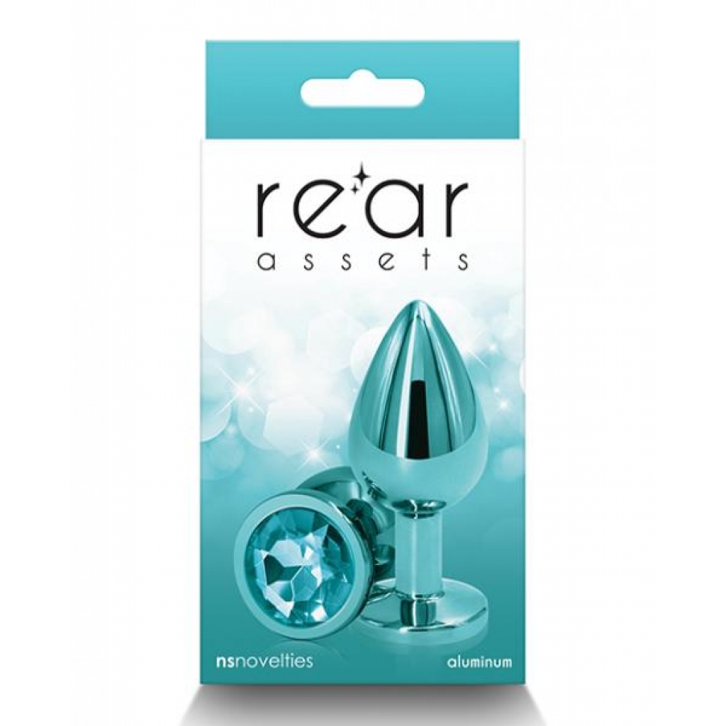 Rear Assets Medium - Teal Anal Toys