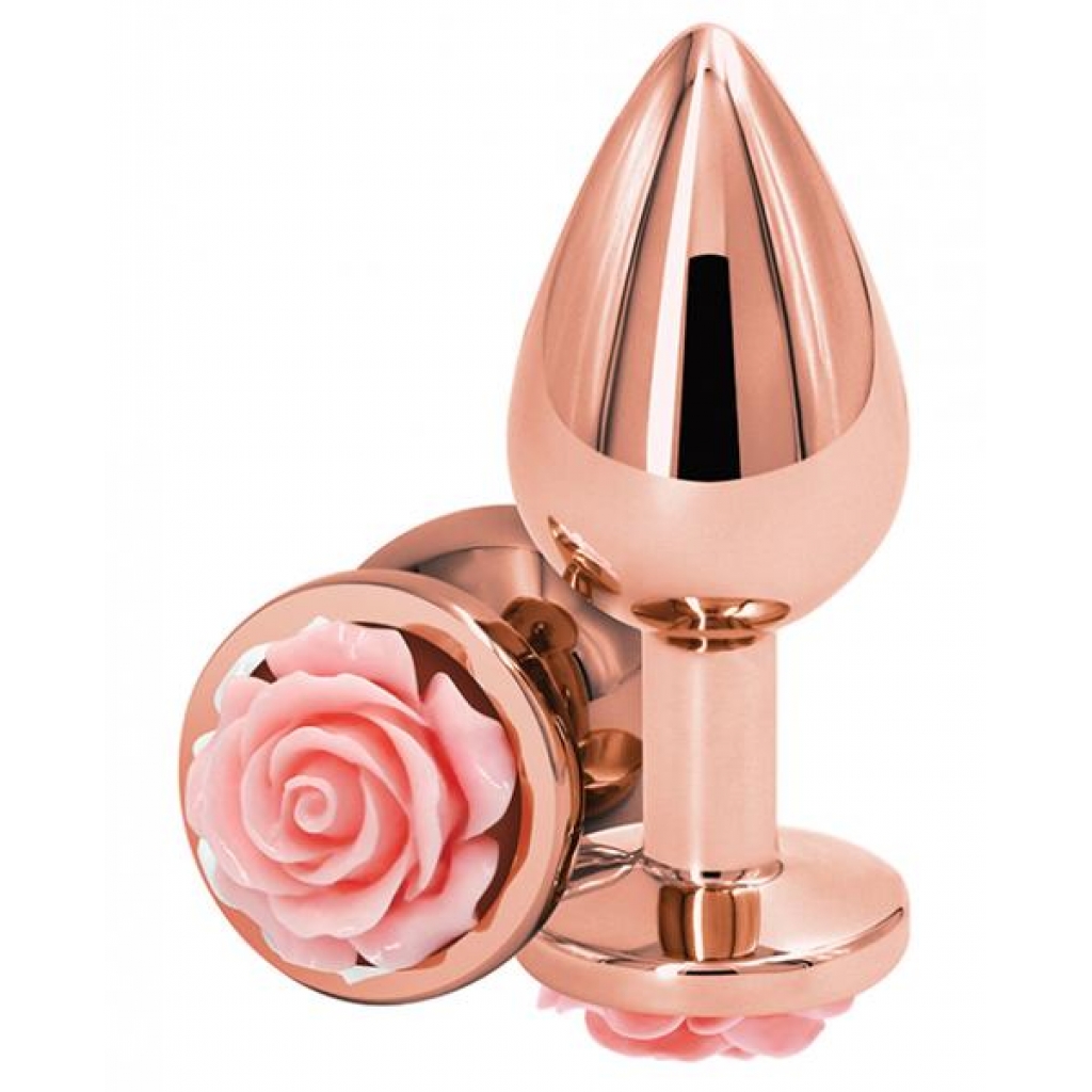 Medium Rear Assets Anal Toys - Pink Rose