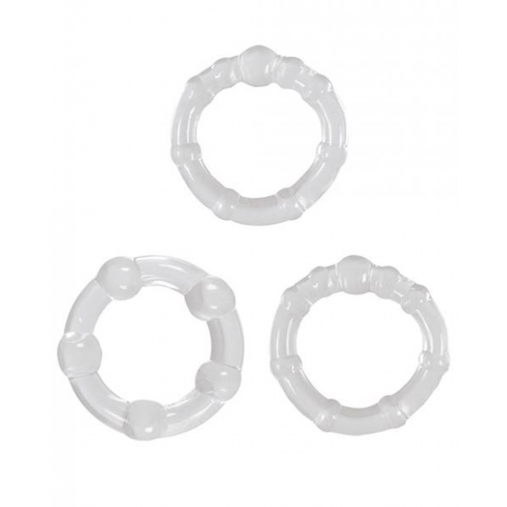 Renegade Intensity Rings Clear 3 Pack