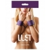 Exquisite Purple Lust Bondage Wrist Cuffs