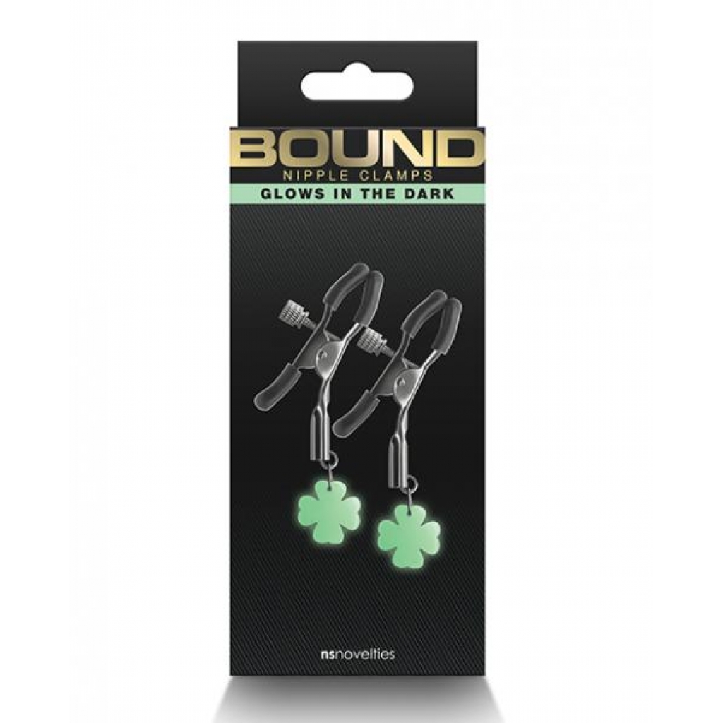 Bound G4 Nipple Clamps - Gunmetal Silver