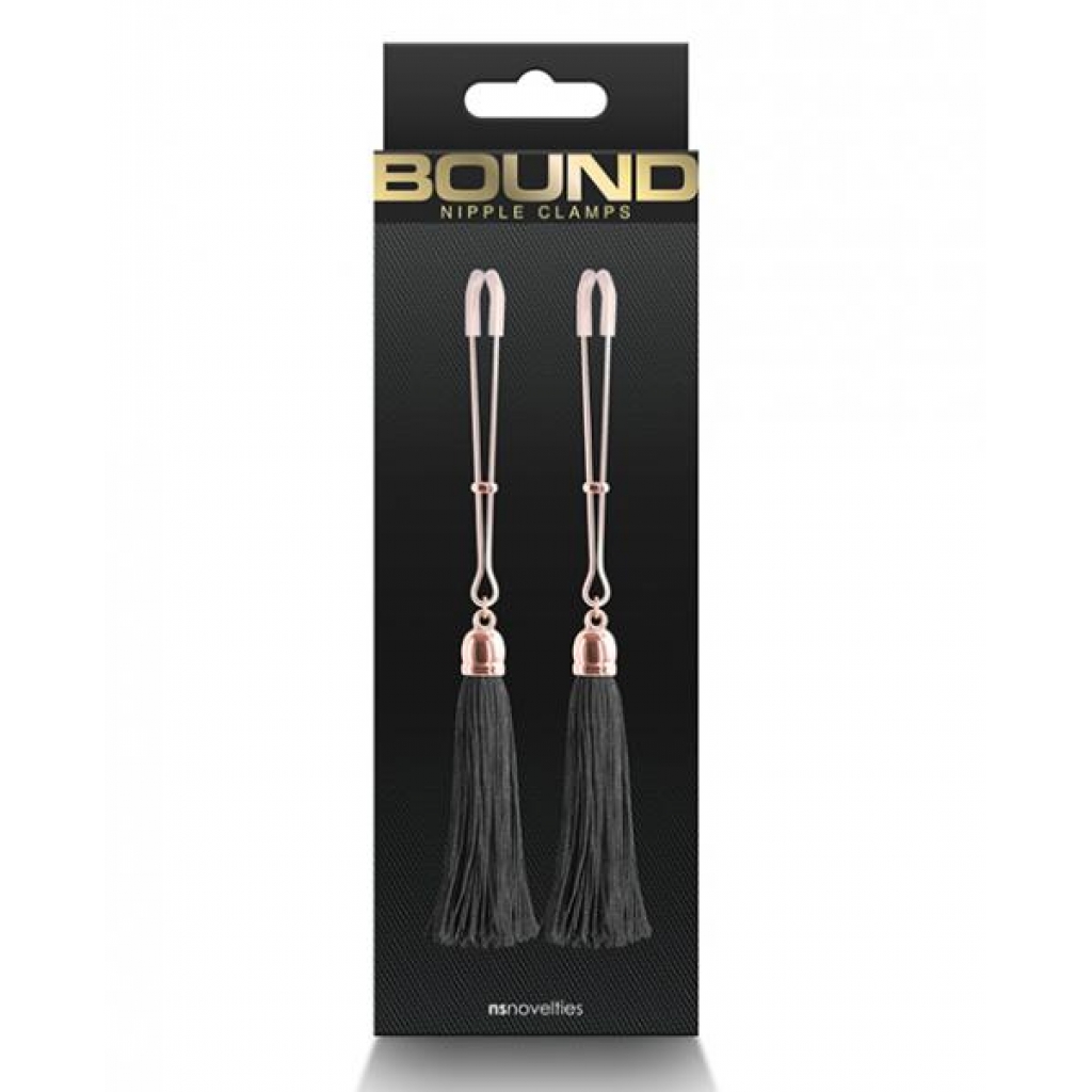 Bound T1 Adjustable Nipple Clamps - Black Gold