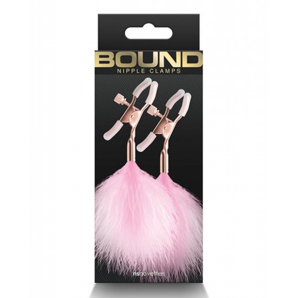 Bound F1 Adjustable Nipple Clamps – Pink