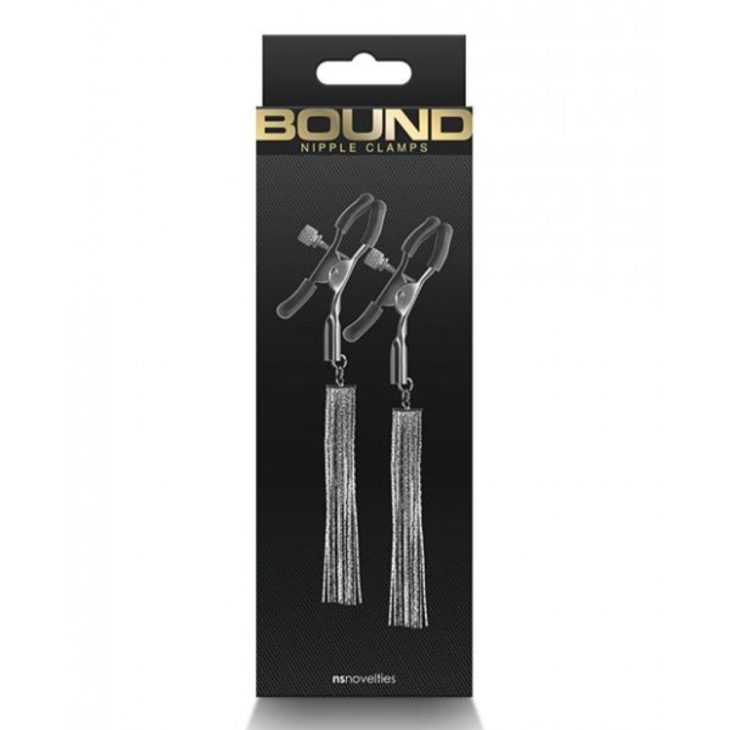 Bound D2 Nipple Clamps - Gunmetal Smoke