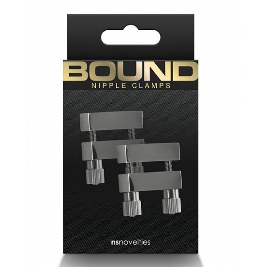 Bound Adjustable Nipple Clamps for Sensational Stimulation