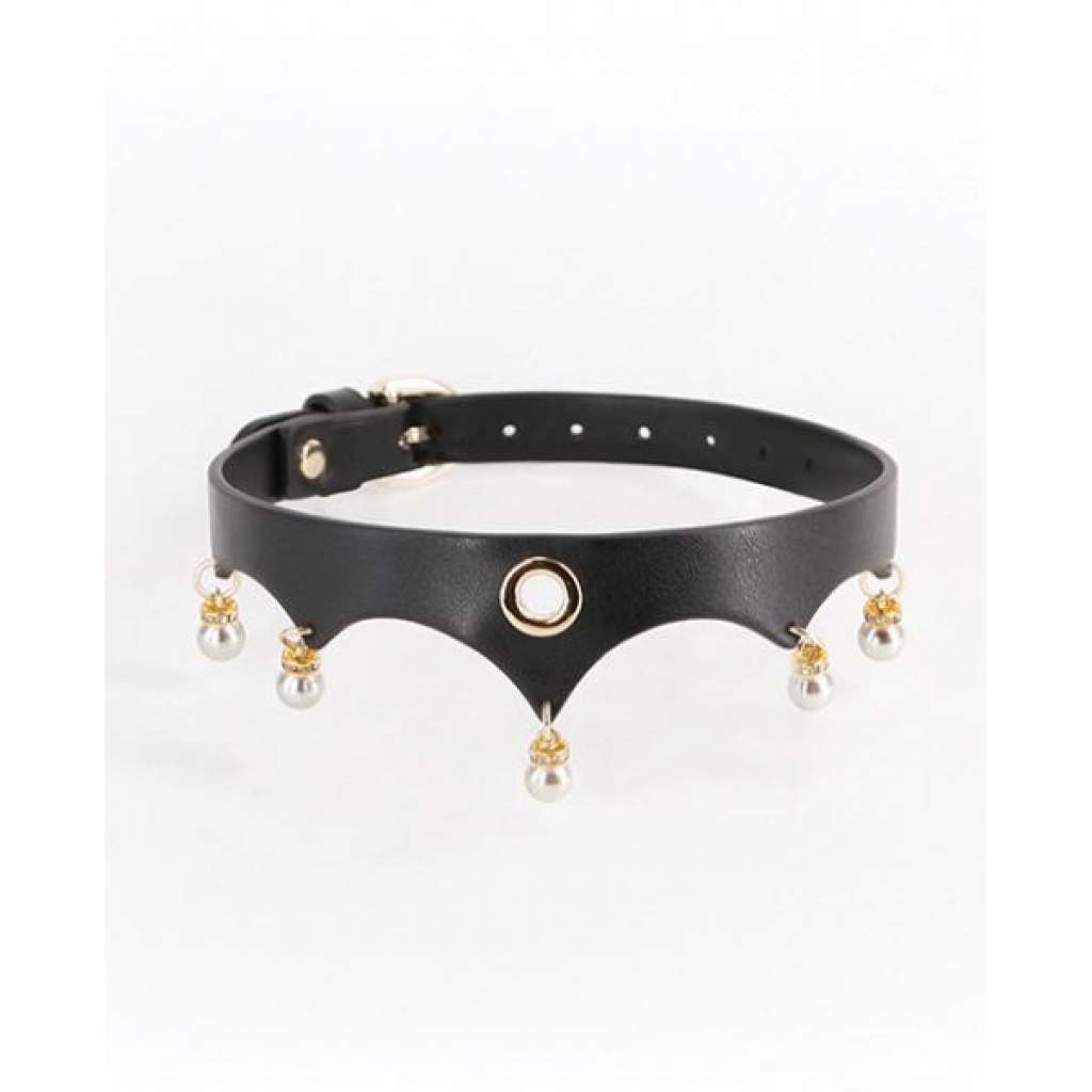 Fetish & Fashion Jezebel Collar - Black