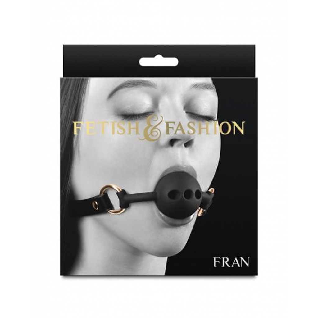 Seductive Fetish & Fashion Fran Ball Gag in Black