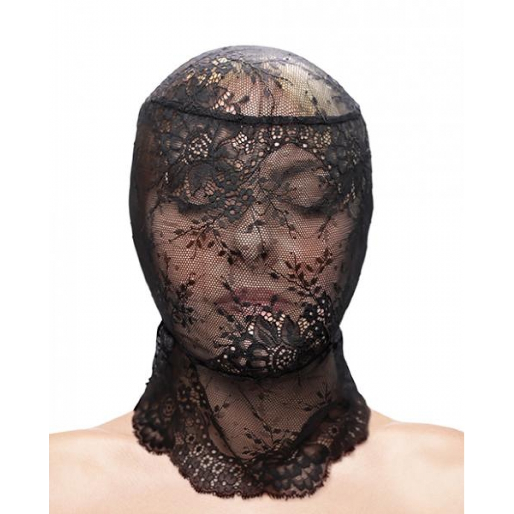 Fetish & Fashion Lace Hood: Enveloping Desire