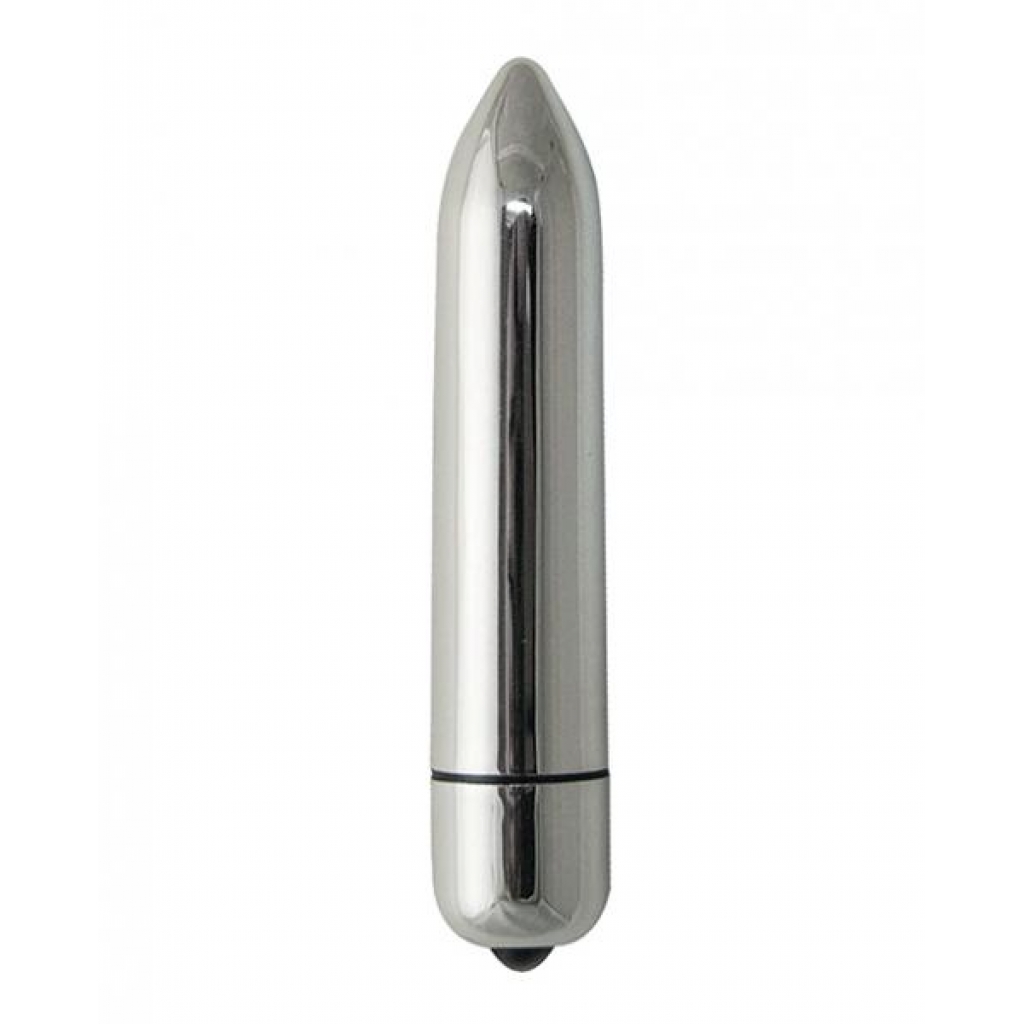 Intense Orgasm Bullet Vibrator - Silver Edition