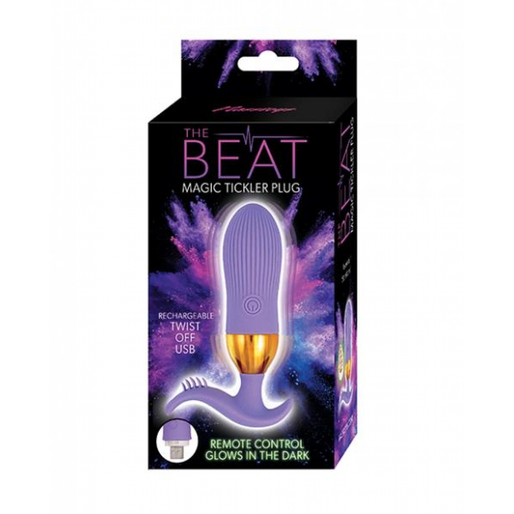 The Beat Magic Tickler Plug - Purple